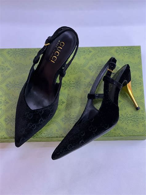 priscilla gucci slingback pump.